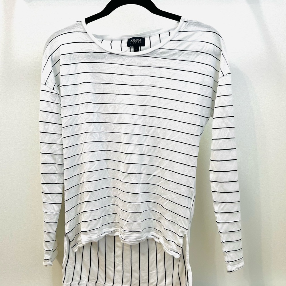 Armani Long Sleeve Tee